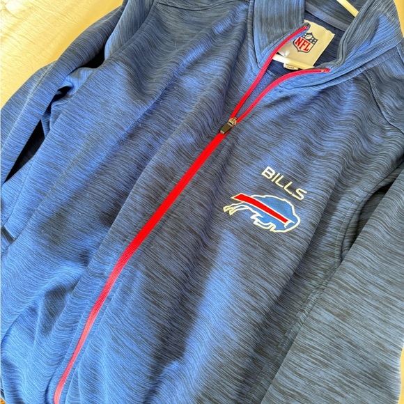EUC NFL Blue Buffalo Bills Jacket With Fleece Lining - Picture 6 of 9